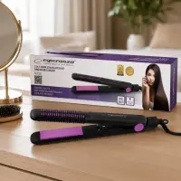 ESPERANZA HAIR STRAIGHTENER & CURLER SLEEK