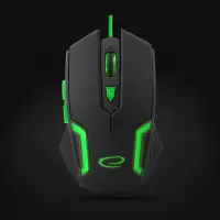 ESPERANZA WIRED MOUSE FOR GAMERS 6D OPT. USB MX205 FIGHTER GREEN – pilt 3