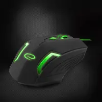 ESPERANZA WIRED MOUSE FOR GAMERS 6D OPT. USB MX205 FIGHTER GREEN – pilt 6