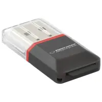 ESPERANZA MICRO SD USB 2.0 CARD READER BLACK – pilt 8