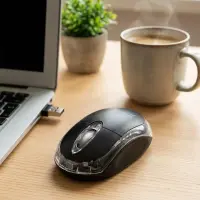 EXTREME WIRELESS 2.4GHZ OPTICAL MOUSE 3D USB HARRIER BLACK – pilt 2