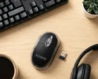 EXTREME WIRELESS 2.4GHZ OPTICAL MOUSE 3D USB HARRIER BLACK – pilt 8