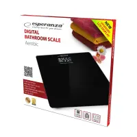 ESPERANZA BATHROOM SCALE AEROBIC BLACK – pilt 2