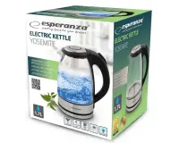 ESPERANZA ELECTRIC GLASS KETTLE WITH LED LIGHT YOSEMITE 1.7 L – pilt 2