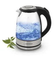 ESPERANZA ELECTRIC GLASS KETTLE WITH LED LIGHT YOSEMITE 1.7 L