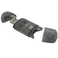 TITANUM TA101K SDHC USB 2.0 CARD READER BLACK – pilt 3