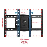ESPERANZA TV WALL MOUNT 40"-80" CRONOS – pilt 3