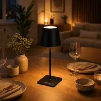ESPERANZA DESK LAMP LED MIRAM BLACK – pilt 7