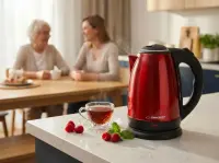 ESPERANZA ELECTRIC KETTLE VICTORIA 1.8 L RED – pilt 4