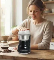 ESPERANZA COFFEE GRINDER LUGO BLACK – pilt 2