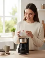 ESPERANZA COFFEE GRINDER LUGO BLACK – pilt 5