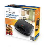 TITANUM WAFFLE MAKER RASBERRY – pilt 2