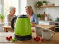 ESPERANZA ELECTRIC KETTLE PARANA 1.0 L GREEN – pilt 3