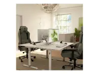 Arozzi Electric Standing Desk | Arena Nordico | White – pilt 11