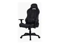 Arozzi Torretta Soft Fabric | Gaming Chair | Metal/Reinforced nylon | Pure Black