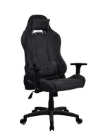 Arozzi Torretta Soft Fabric | Gaming Chair | Metal/Reinforced nylon | Pure Black