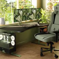 Arozzi Gaming Desk | Arena Large | Forest Green – pilt 3