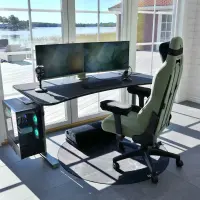Arozzi Gaming Desk | Arena Large | Forest Green – pilt 13