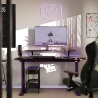 Arozzi Gaming Desk | Arena Medium | Purple – pilt 5