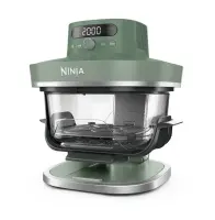 NINJA 5-in-1 XL Glass Air Fryer | AS090EUGN Crispi Pro | Power 2050 W | Capacity 5.7 L | Moss Green – pilt 3