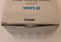 SALE OUT. D-Link DGS-105GL/E 5-Port Gigabit Ethernet Switch | SALE OUT. Ethernet Switch | DGS-105/E | Unmanaged | Desktop | Gigabit Ethernet (copper) ports quantity 5 | 60 month(s) | UNPACKED – pilt 3