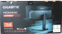 SALE OUT. GIGABYTE MONITOR 34" MO34WQC EK | SALE OUT. MO34WQC EK1 | 34 " | OLED | WQHD | 175 Hz | 0.03 ms | 3440 x 1440 pixels | 250 cd/m² | HDMI ports quantity 2 | Warranty 36 month(s) | DAMAGED PACKAGING, DEMO
