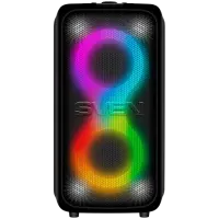 2.0 portable speaker SVEN PS-960, black, power output 2x80W (RMS), TWS, Bluetooth, FM, USB, LED-display, lithium battery – pilt 3