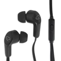 ESPERANZA STEREO EARPHONES WITH MICROPHONE EH196 BLACK