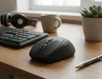 Esperanza Andromeda Juhtmevaba Bluetooth optiline hiir, must