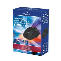 TITANUM juhtmevaba Bluetooth optiline hiir 6D FORNAX, must – pilt 2