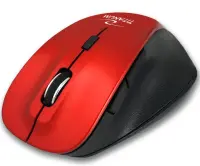 TITANUM WIRELESS BLUETOOTH OPTICAL MOUSE 6D FORNAX RED