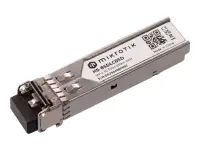 MikroTik 1G/2.5G multimode SFP module | HS-85DLC05D | Dual LC | Maximum transfer distance 550 m