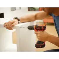 BLACK & DECKER Drill Driver, 10.8 V, 1x1.5 Ah | BDCDD12-QW – pilt 2