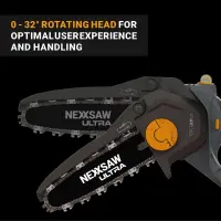 Batavia B.V. | Chainsaw | 18V Nexxsaw Cordless Brushless One-Hand V3 Ultra, Without Battery and Charger | 17.78 cm – pilt 3