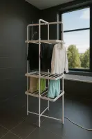Adler | Foldable Electric Clothes Dryer | AD 7829 | 300 W | Silver/White – pilt 2