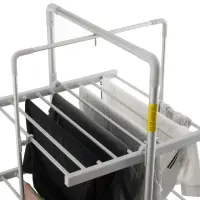 Adler | Foldable Electric Clothes Dryer | AD 7829 | 300 W | Silver/White – pilt 3