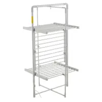 Adler | Foldable Electric Clothes Dryer | AD 7829 | 300 W | Silver/White – pilt 5