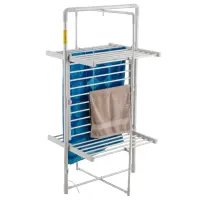 Adler | Foldable Electric Clothes Dryer | AD 7829 | 300 W | Silver/White – pilt 7