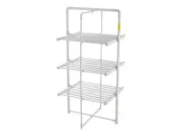 Adler | Foldable Electric Clothes Dryer | AD 7829 | 300 W | Silver/White
