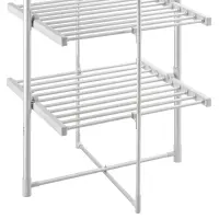 Adler | Foldable Electric Clothes Dryer | AD 7829 | 300 W | Silver/White – pilt 11