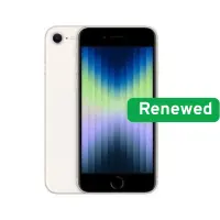 Apple Renewed Grade C | Apple iPhone SE (2020) | White | 4.7 " | Retina HD | A13 Bionic | 3 GB | 64 GB | iOS
