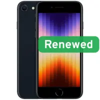 Apple Renewed Grade B | Apple iPhone SE (2022) | Midnight | 4.7 " | Retina IPS | 128 GB | 5G | iOS