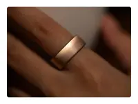 Ultrahuman | Ring Air | Brushed Rose Gold | Size 8 | Smart Ring – pilt 3