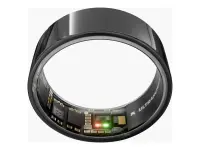 Ultrahuman | Ring Air | Aster Black | Size 12 | Smart Ring