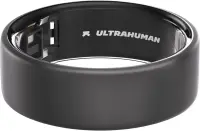 Ultrahuman | Ring Air | Matte Grey | Size 8 | Smart Ring