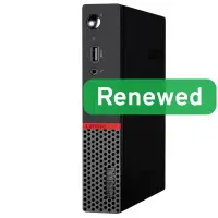 Lenovo Renewed Grade A | ThinkCentre M715q | AMD Ryzen 5 | 2400GE | 8 GB | SSD | 256 GB | AMD Radeon Vega 11 | Windows 11 Pro