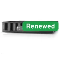 HP Renewed Grade B | ProDesk 400 G2 DM | Intel Core i3 | i3‑6100T | 8 GB | SSD | 128 GB | Intel HD Graphics 530 | Windows 11 Home