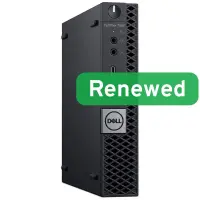 DELL Renewed Grade A | OptiPlex 7060 Micro | Intel Core i5 | i5‑8500T | 16 GB | SSD | 128 GB | Intel UHD Graphics 630 | Windows 11 Pro