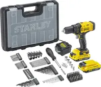 Stanley Screwdriver Kit, 18 V, 2 Ah accumulator | SFMCD700D2A-QW