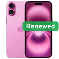 Apple Renewed Grade B | iPhone 16 Plus | Pink | 6.7 " | 128 GB | 5G